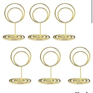20 Piece Name Card Holder Gold